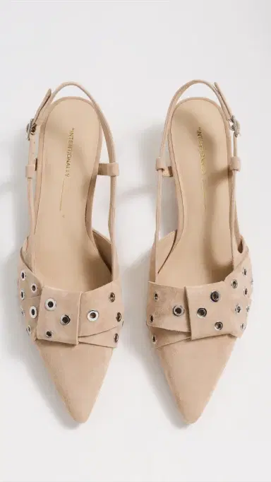 Intentionally Blank Maman Slingback Heels Oatmilk | Thumbnail 5 Intentionally Blank Maman Slingback Heels Oatmilk | Thumbnail 5
