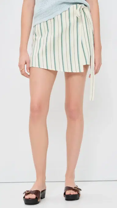 Birds of Paradis Gracia Skort Verde Stripes Verde Stripes | Thumbnail 2 Birds of Paradis Gracia Skort Verde Stripes Verde Stripes | Thumbnail 2