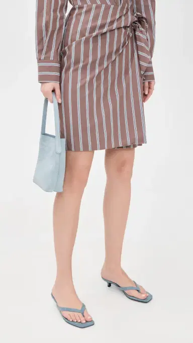 Tony Bianco Annie Heeled Sandals Denim Suede 9 | Thumbnail 3