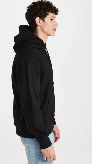 Canada Goose Huron Mens Hoodie Black | Thumbnail 4 Canada Goose Huron Mens Hoodie Black | Thumbnail 4