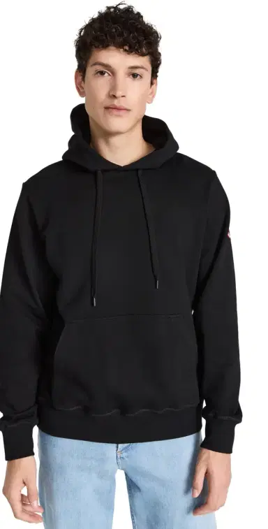Canada Goose Huron Mens Hoodie Black | Thumbnail 1 Canada Goose Huron Mens Hoodie Black | Thumbnail 1