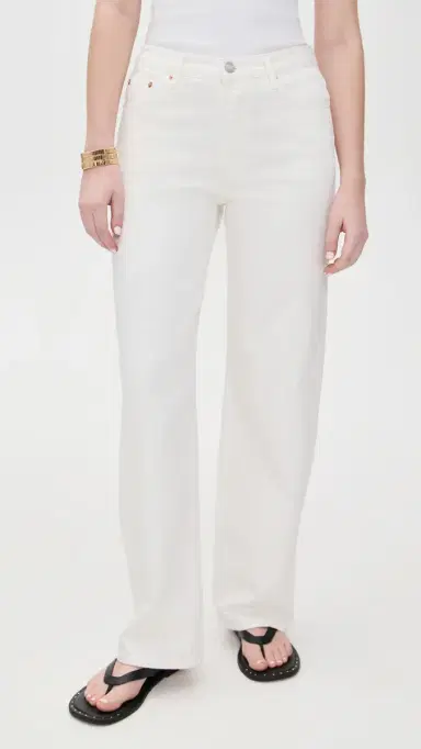PARKE Classic Straight Jeans White 23 | Thumbnail 2 PARKE Classic Straight Jeans White 23 | Thumbnail 2