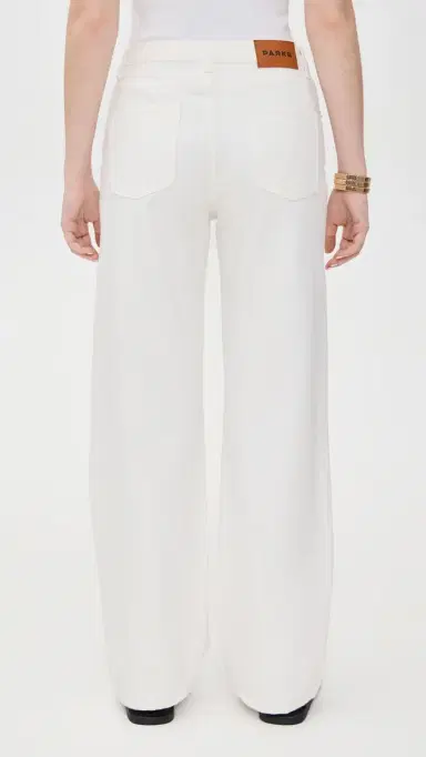 PARKE Classic Straight Jeans White 23 | Thumbnail 3 PARKE Classic Straight Jeans White 23 | Thumbnail 3