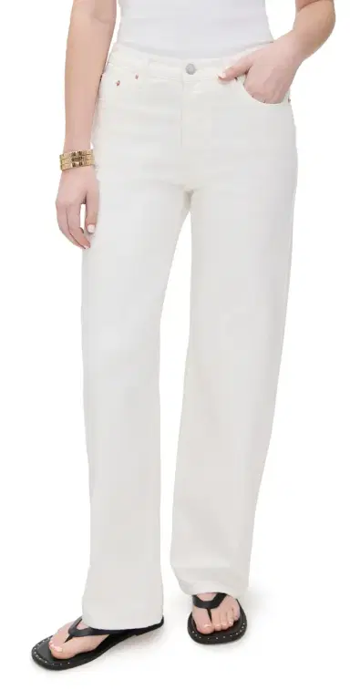 PARKE Classic Straight Jeans White 23 | Thumbnail 1 PARKE Classic Straight Jeans White 23 | Thumbnail 1