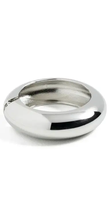 SHASHI Ross Cuff Bracelet Silver One Size | Thumbnail 1 SHASHI Ross Cuff Bracelet Silver One Size | Thumbnail 1