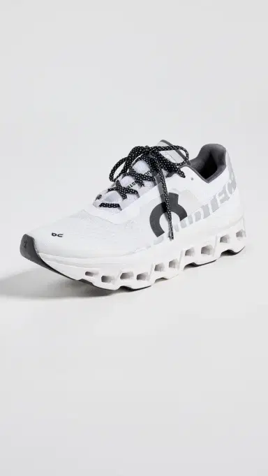 On Cloudmonster Sneakers All White | Thumbnail 2 On Cloudmonster Sneakers All White | Thumbnail 2