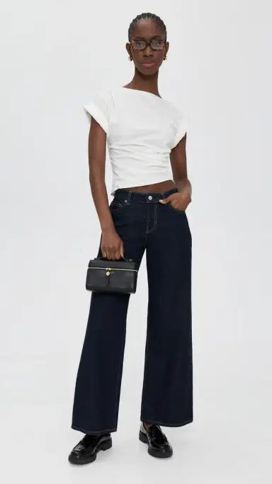 THE LINE BY K Francine T-Shirt White | Thumbnail 5 THE LINE BY K Francine T-Shirt White | Thumbnail 5
