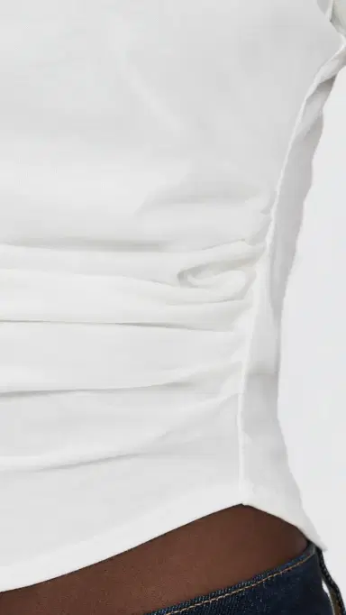 THE LINE BY K Francine T-Shirt White | Thumbnail 6 THE LINE BY K Francine T-Shirt White | Thumbnail 6