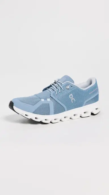 On Cloud 6 Sneakers Chambray/White | Thumbnail 2