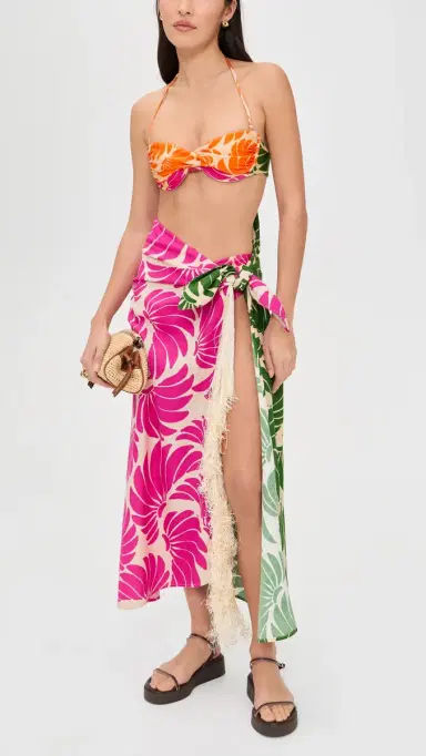 FARM Rio Banana Wings Bikini Bottoms Banana Wings Pink | Thumbnail 5 FARM Rio Banana Wings Bikini Bottoms Banana Wings Pink | Thumbnail 5