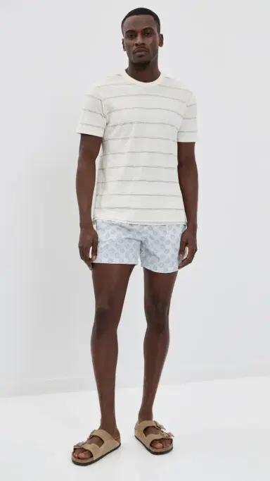 Fedeli Madeira Swim Trunks 5 Blue/Beige Floral | Thumbnail 5 Fedeli Madeira Swim Trunks 5 Blue/Beige Floral | Thumbnail 5