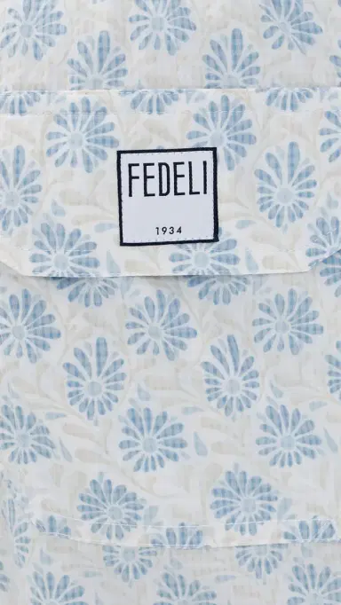 Fedeli Madeira Swim Trunks 5 Blue/Beige Floral | Thumbnail 6 Fedeli Madeira Swim Trunks 5 Blue/Beige Floral | Thumbnail 6