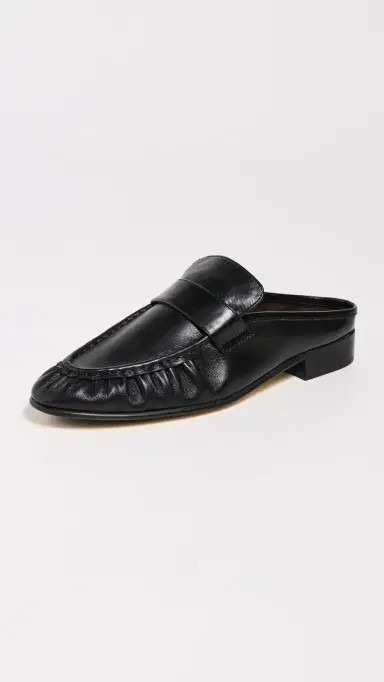 Tony Bianco Glacier Loafer Mules Black Venice 5 | Thumbnail 2