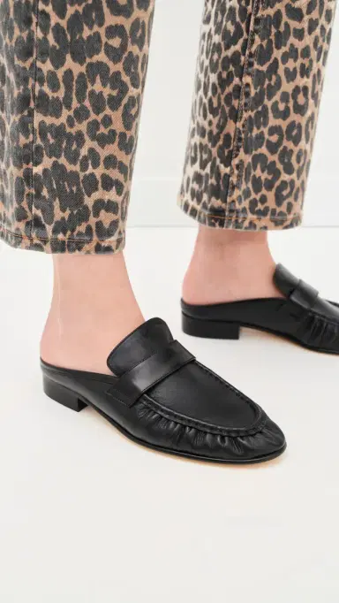 Tony Bianco Glacier Loafer Mules Black Venice 5 | Thumbnail 3