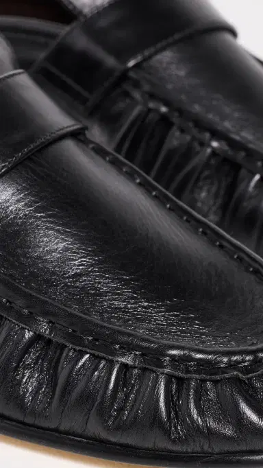 Tony Bianco Glacier Loafer Mules Black Venice 5 | Thumbnail 6