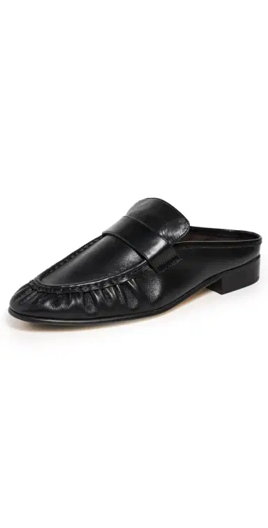 Tony Bianco Glacier Loafer Mules Black Venice 5 | Thumbnail 1