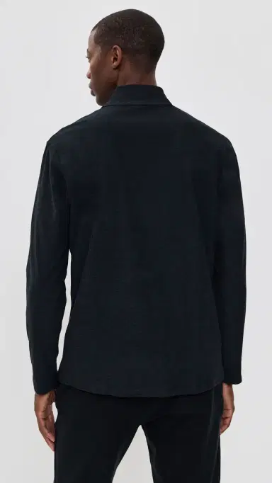 Beyond Yoga Spacedye Terrain Mens Quarter Zip Pullover Darkest Night | Thumbnail 3 Beyond Yoga Spacedye Terrain Mens Quarter Zip Pullover Darkest Night | Thumbnail 3