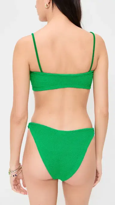 Hunza G Misty Bikini Set Emerald One Size | Thumbnail 3