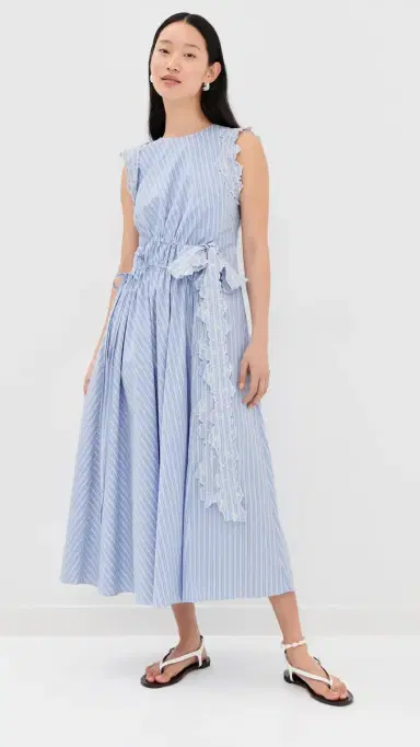 Kika Vargas Hanna Dress Blue | Thumbnail 5 Kika Vargas Hanna Dress Blue | Thumbnail 5