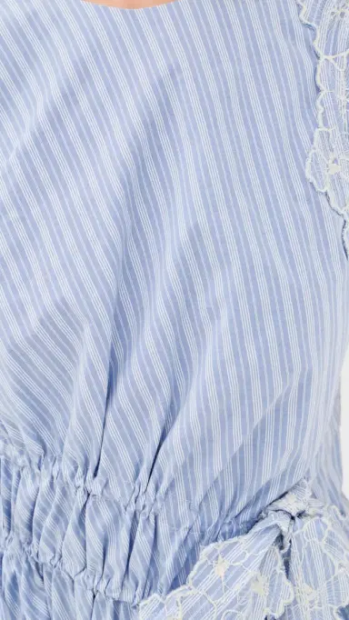 Kika Vargas Hanna Dress Blue | Thumbnail 6 Kika Vargas Hanna Dress Blue | Thumbnail 6