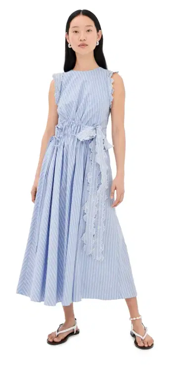Kika Vargas Hanna Dress Blue | Thumbnail 1 Kika Vargas Hanna Dress Blue | Thumbnail 1