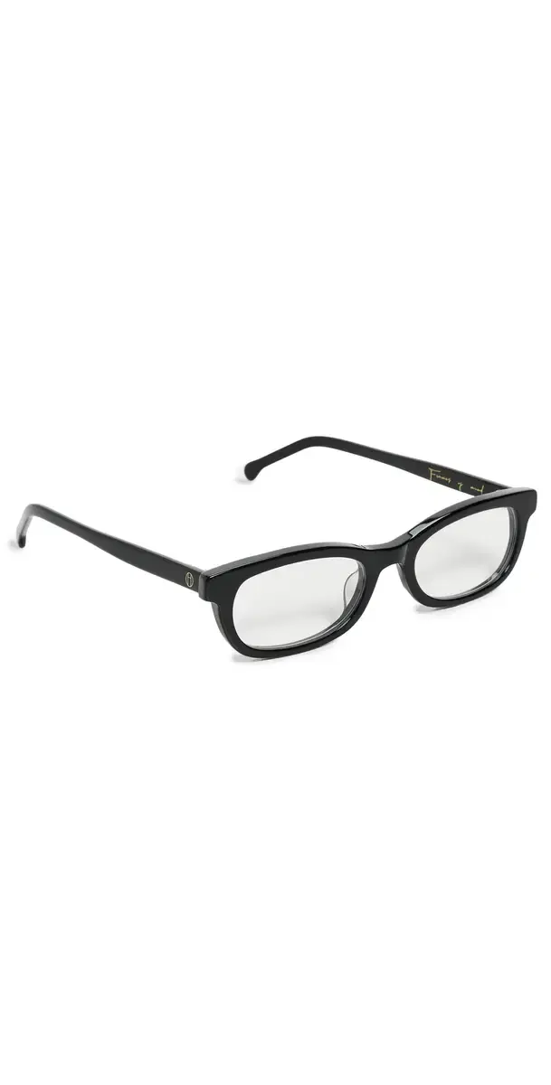 Heaven Mayhem Rhey Clear Glasses Black & Clear One Size