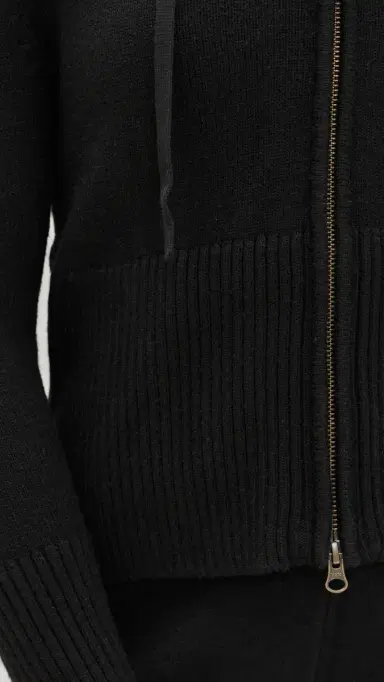 HONEYDEW Spice It Up Knit Hoodie Black | Thumbnail 6