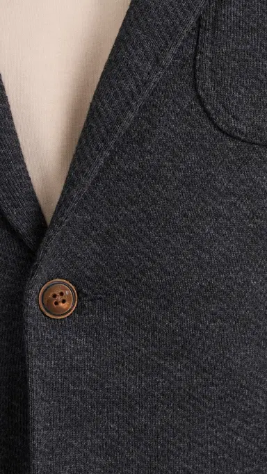Faherty Inlet Knit Blazer Black Sky elange | Thumbnail 6 Faherty Inlet Knit Blazer Black Sky elange | Thumbnail 6