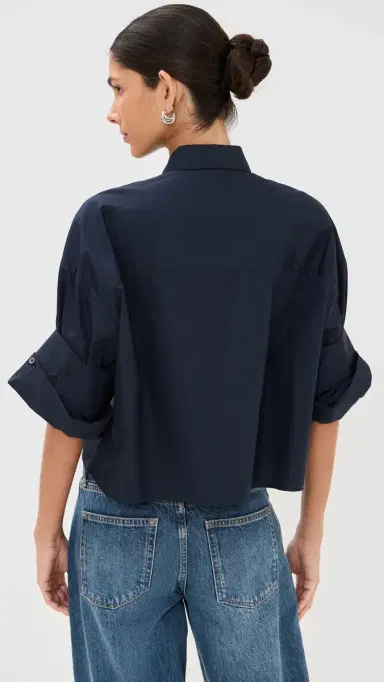 TWP Next Ex Button Down Midnight | Thumbnail 3 TWP Next Ex Button Down Midnight | Thumbnail 3