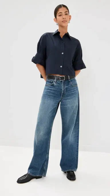 TWP Next Ex Button Down Midnight | Thumbnail 5 TWP Next Ex Button Down Midnight | Thumbnail 5