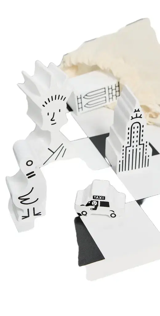 Printworks Chess NYC - The New Yorker X  Black/White One Size