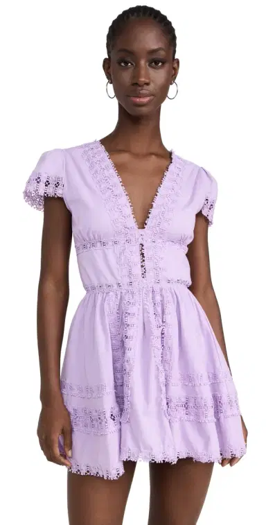 Peixoto Piper Mini Dress Lavendar S | Thumbnail 1 Peixoto Piper Mini Dress Lavendar S | Thumbnail 1