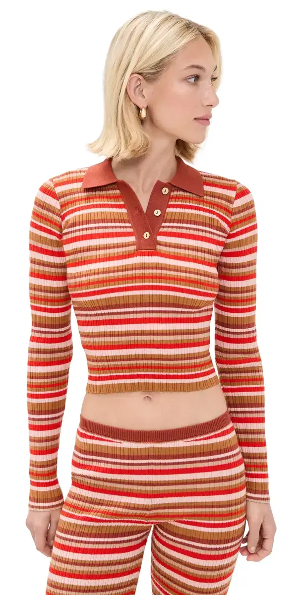 Jack Polo Shirt Bayadere Rib Stripes