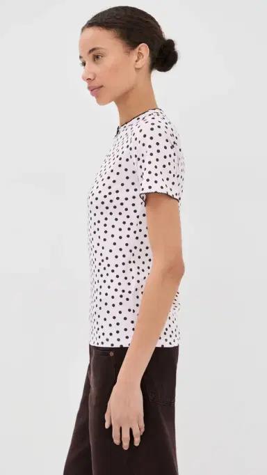 Caro Editions T-Shirt Brown Velvet Bow | Thumbnail 4