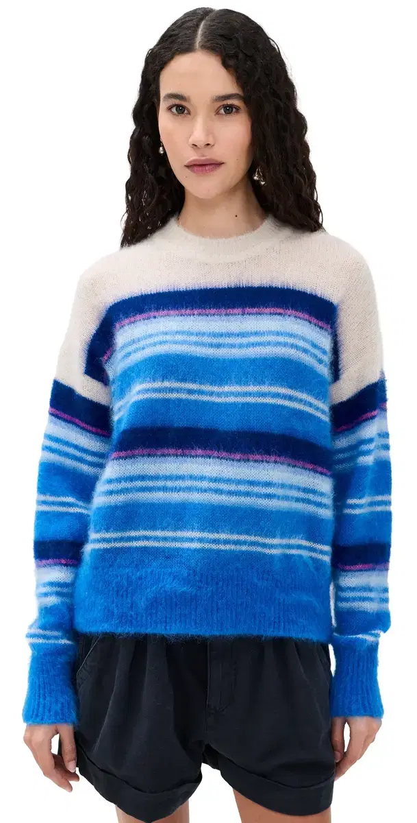 Drussell Mohair Sweater Blue