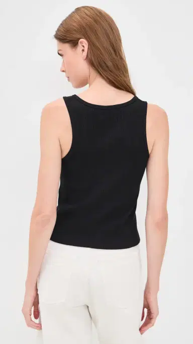 STILL HERE Snap Tank Top Black | Thumbnail 3 STILL HERE Snap Tank Top Black | Thumbnail 3