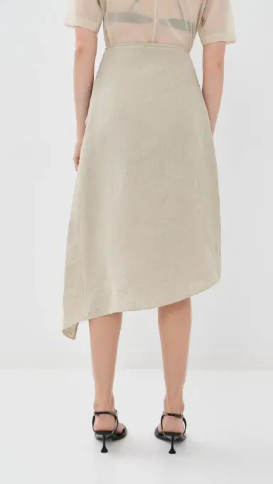 Coperni Flower Skirt Beige | Thumbnail 3