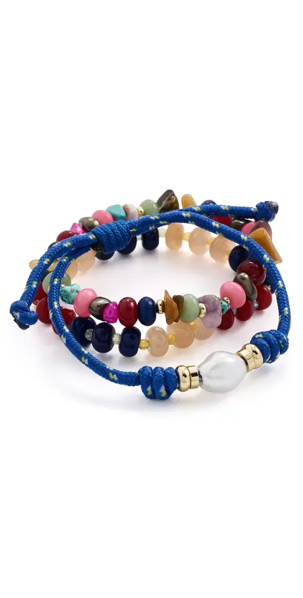 Bold Type Bracelet Set Multi One Size