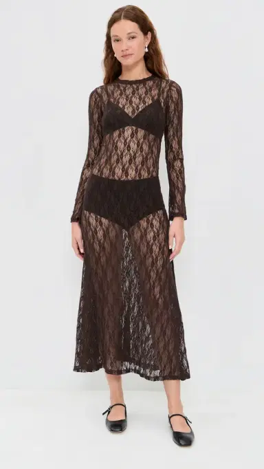 LE BOP Hattie Dress Brown | Thumbnail 2 LE BOP Hattie Dress Brown | Thumbnail 2
