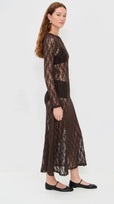 LE BOP Hattie Dress Brown | Thumbnail 4 LE BOP Hattie Dress Brown | Thumbnail 4