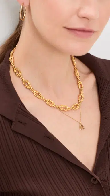 Brinker + Eliza Love Knot Necklace | Thumbnail 3 Brinker + Eliza Love Knot Necklace | Thumbnail 3