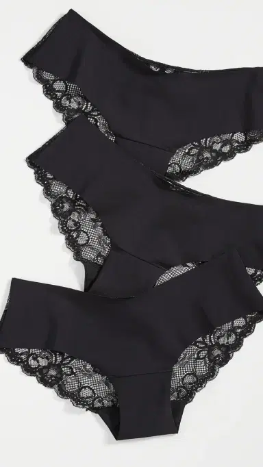 Journelle Estelle Hipster 3 Pack Black S | Thumbnail 2 Journelle Estelle Hipster 3 Pack Black S | Thumbnail 2