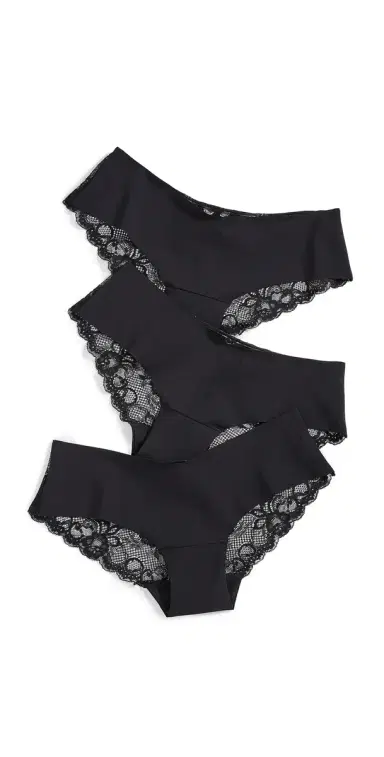Journelle Estelle Hipster 3 Pack Black S | Thumbnail 1 Journelle Estelle Hipster 3 Pack Black S | Thumbnail 1