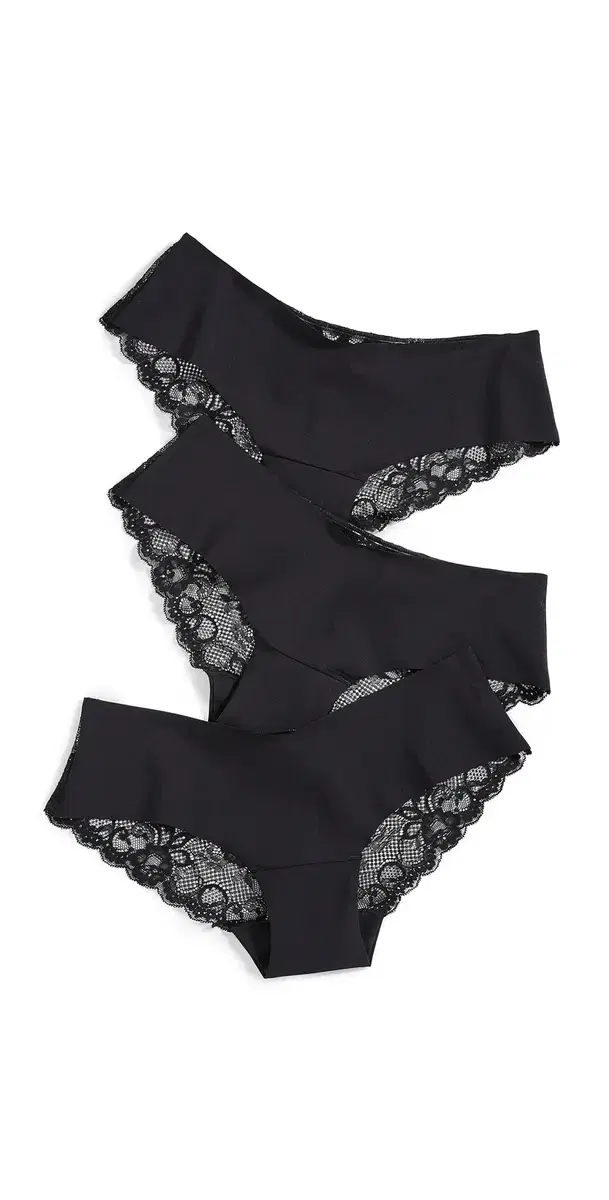 Estelle Hipster 3 Pack Black