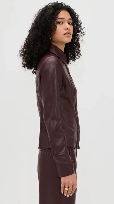 Madison the Label Lowen Shirt Cacao | Thumbnail 4