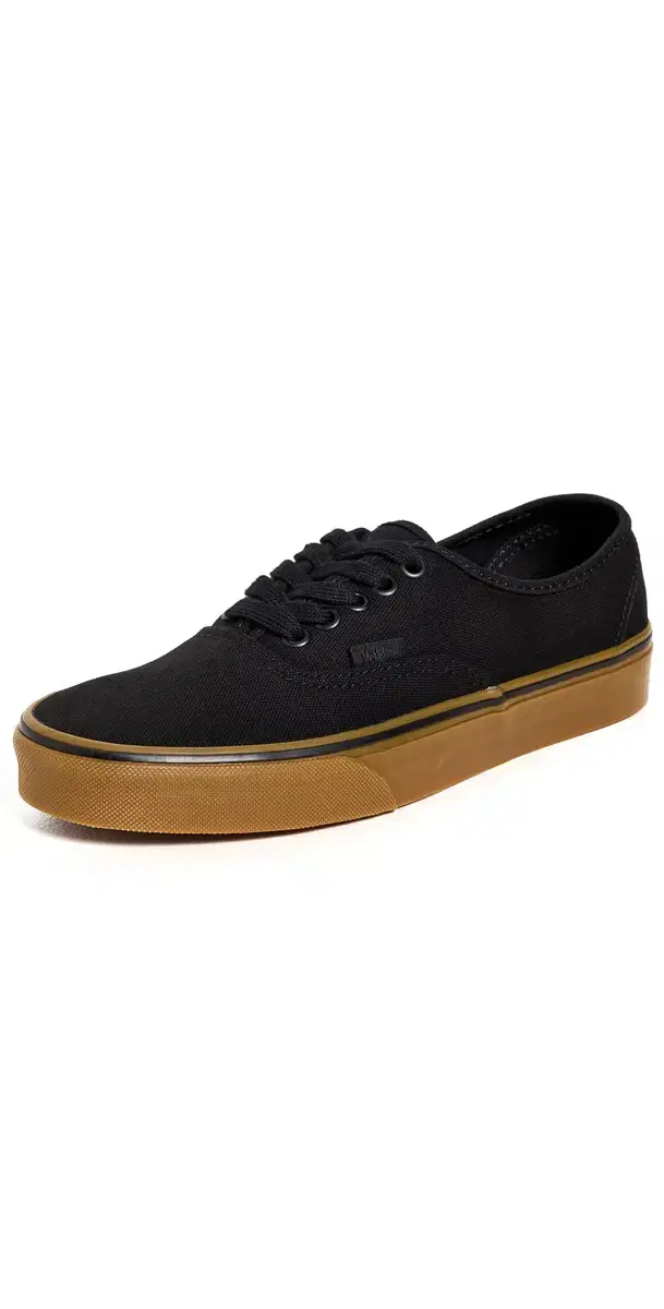 Vans Authentic Unisex Sneakers Black/Black/Gum M 14