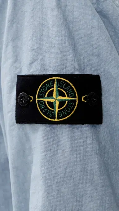 Stone Island Nylon Garment Dyed Overshirt Dark Blue L | Thumbnail 6