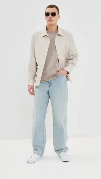 Katin Base Tee Vinage Khaki Pigment Dye S | Thumbnail 5