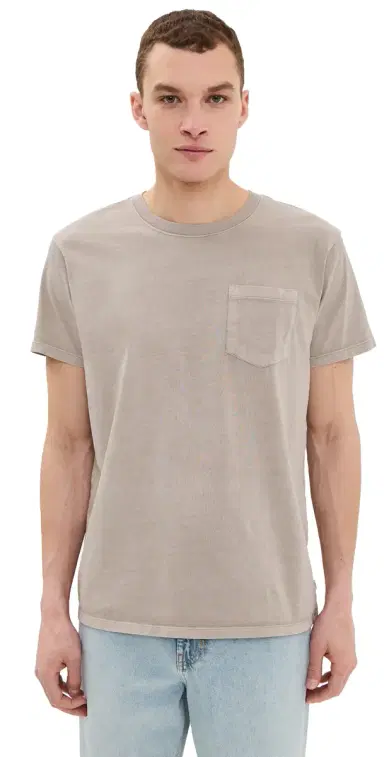 Katin Base Tee Vinage Khaki Pigment Dye S | Thumbnail 1