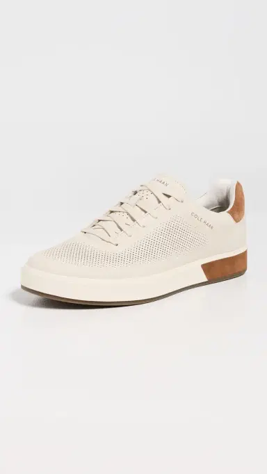 Cole Haan GrandPro Angleace Sneakers Angora Nubuck/British Tan | Thumbnail 2 Cole Haan GrandPro Angleace Sneakers Angora Nubuck/British Tan | Thumbnail 2